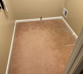 transform a bedroom from carpet to cork flooring