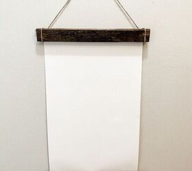 easy quick diy hanging sign on a budget