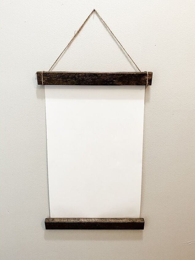 easy quick diy hanging sign on a budget