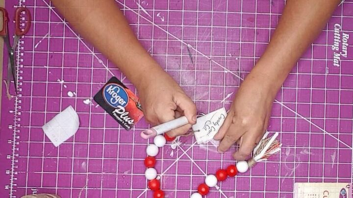 candy cane christmas garland