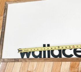 diy personalized name sign