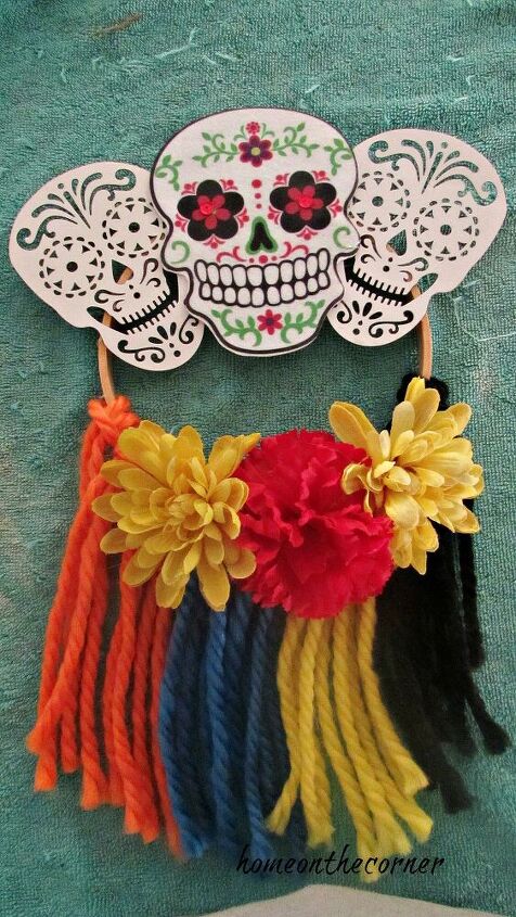 day of the dead wall decoration