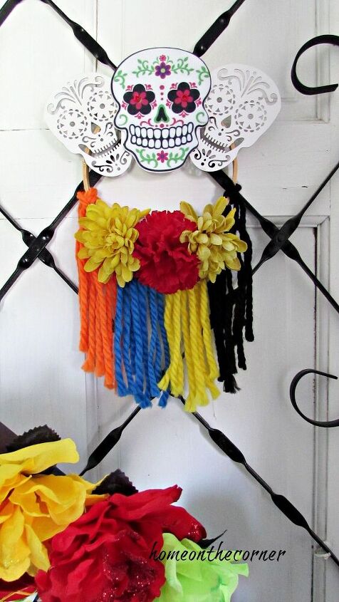 day of the dead wall decoration