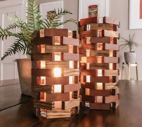 s 15 stunning lanterns that will give you a magazine perfect fall porch, Build candle lanterns from toy building blocks