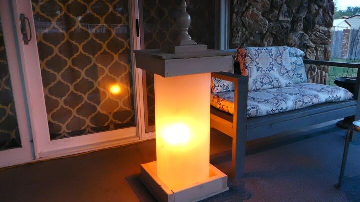 15 impresionantes linternas que te darn un porche otoal perfecto para una revista, Linterna de plexigl s