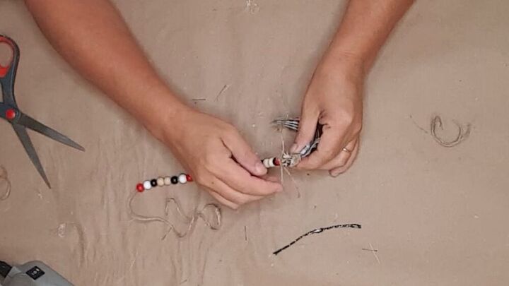 rae dunn inspired mini tiered tray garland