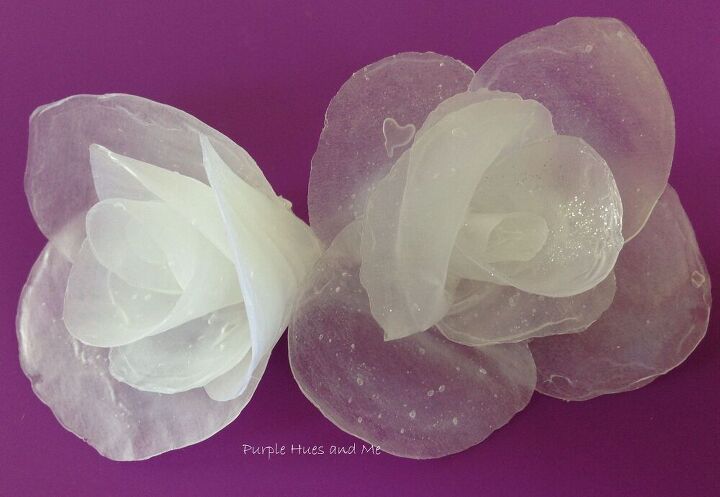 s 14 cool ways you never thought to use a hot glue gun, Create delicate handmade flowers from hot glue