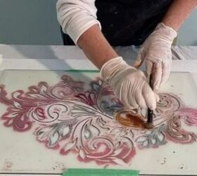 How to Paint a Glass Top Table DIY Hometalk