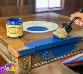 how to restore old wood accent table