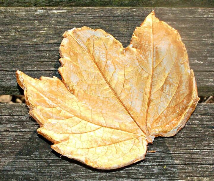 20 maneras ingeniosas de utilizar las hojas cadas esta temporada, C mo hacer bonitas hojas de arcilla secadas al aire