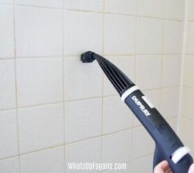 s 10 ideas that ll make cleaning your bathroom way more fun, Refresh your whole bathroom with clean grout
