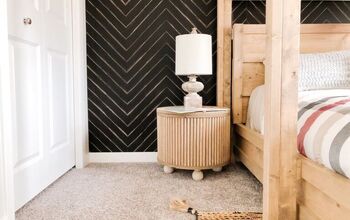 Fluted Nightstand