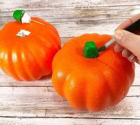 Use15-minute pumpkins to dress up your Thanksgiving table at the last minute