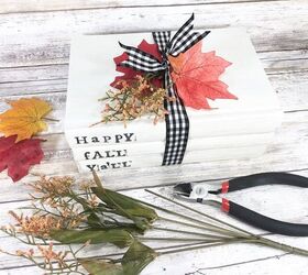 diy dollar tree book stack for fall