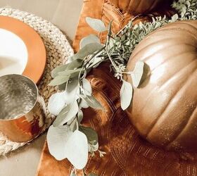 how to make an easy fall centerpiece with pumpkins