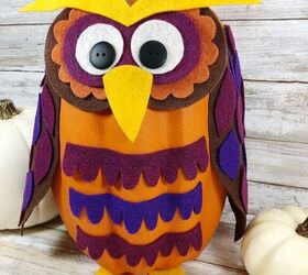 No-Carve Halloween Owl Pumpkin | Hometalk