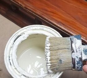 diy faux chippy paint look using vaseline