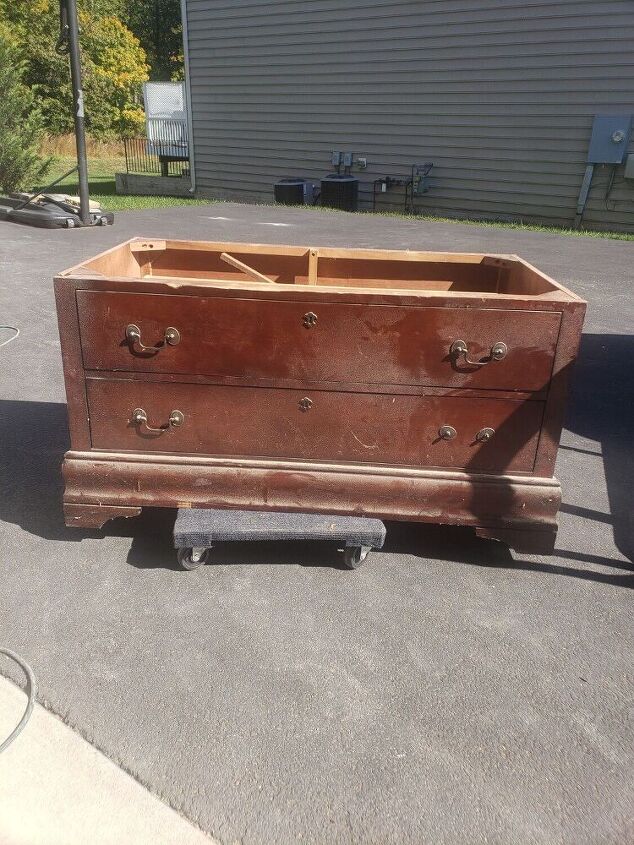 lake house storage bench