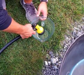 how to string outdoor solar lights with this cheap hack