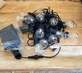how to string outdoor solar lights with this cheap hack