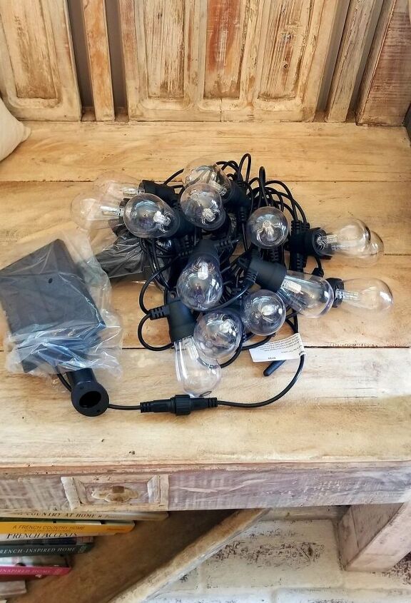 how to string outdoor solar lights with this cheap hack