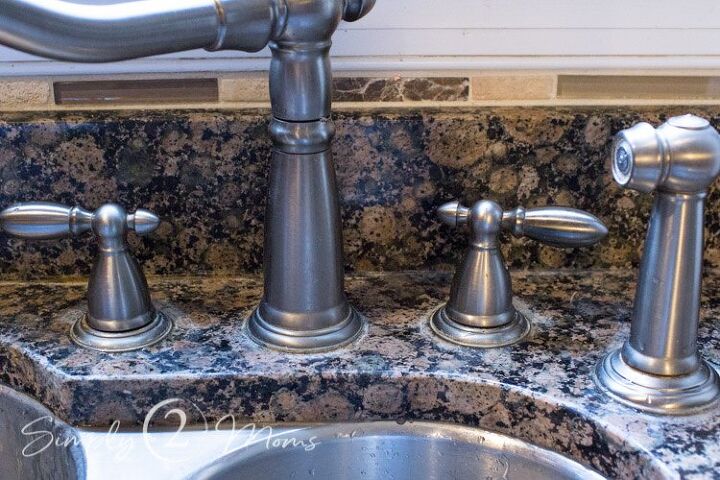 how to remove hard water stains from granite