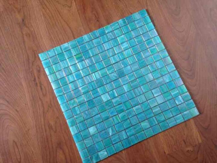 easy diy removable tile backsplash with real tile