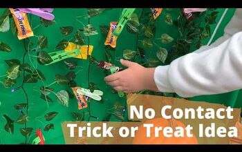  Crie uma parede de doces ou travessuras sem contato neste Halloween