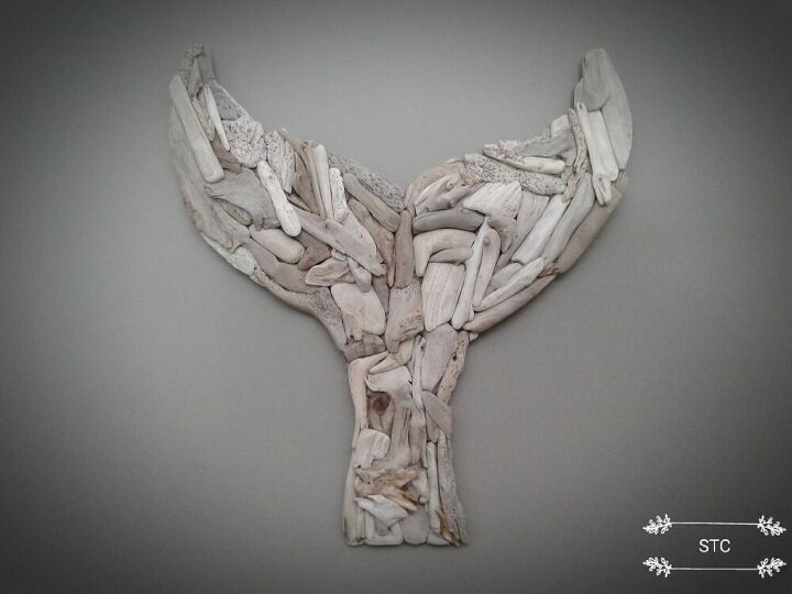 new driftwood design humpback whale tail