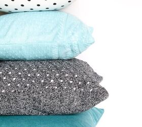 28 genius ways to reuse your old clothing, Sew beautiful throw pillows out of cozy sweaters
