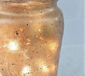 20 ways to warm up your home without touching the thermostat, Upcycle an empty jar into a faux aged candle holder