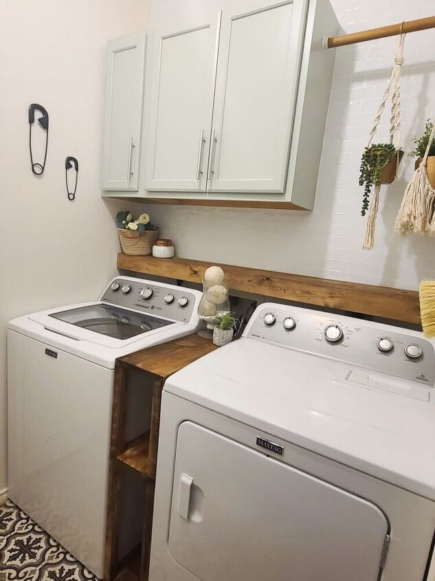 budget laundry room makeover