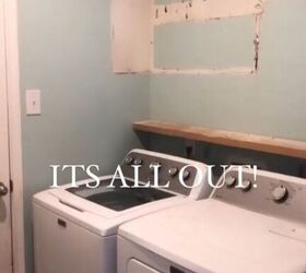 budget laundry room makeover