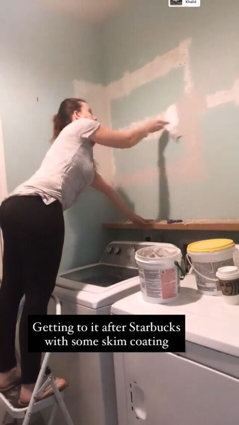 budget laundry room makeover