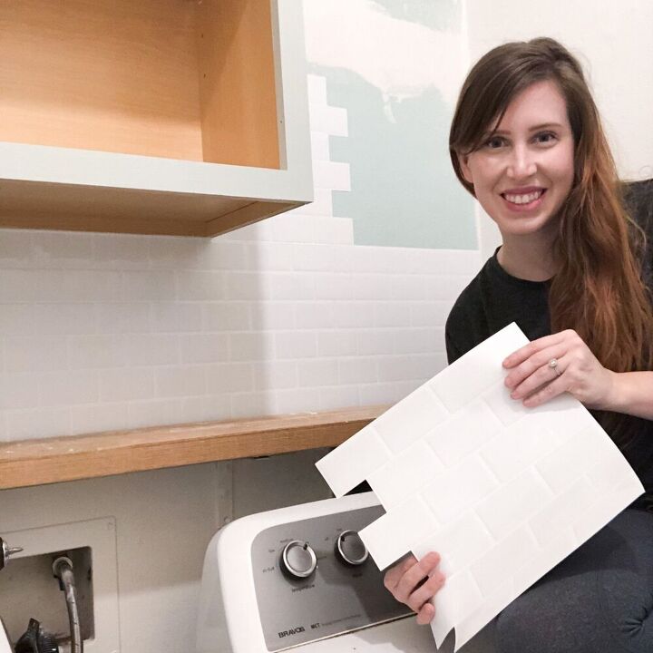 budget laundry room makeover