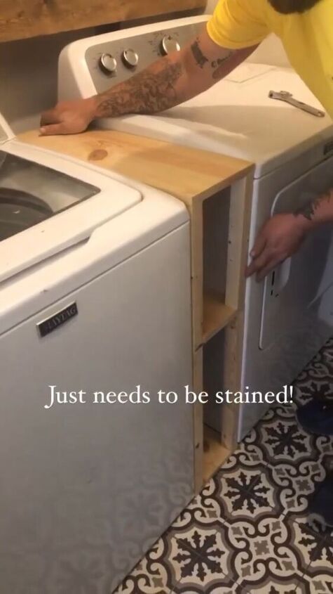 budget laundry room makeover