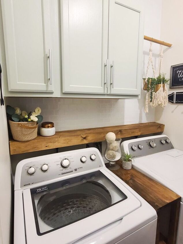budget laundry room makeover