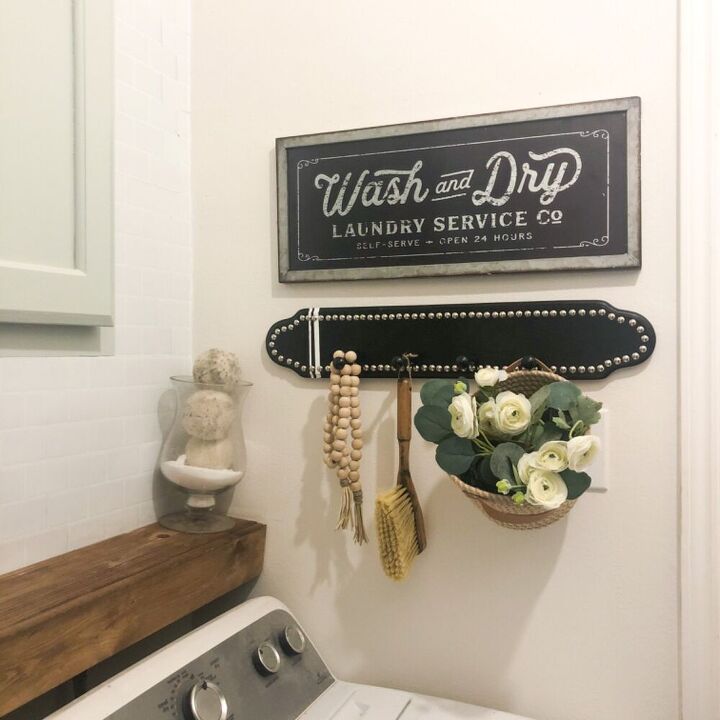 budget laundry room makeover