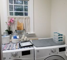 q how to improve the laundry room