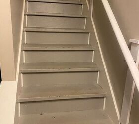 Here's a clever way to redo your worn stairs without ripping them up