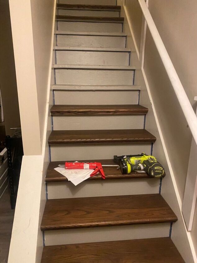 como usar tampas de escada para atualizar suas escadas
