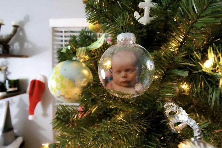 como fazer decoraes de natal com fotos