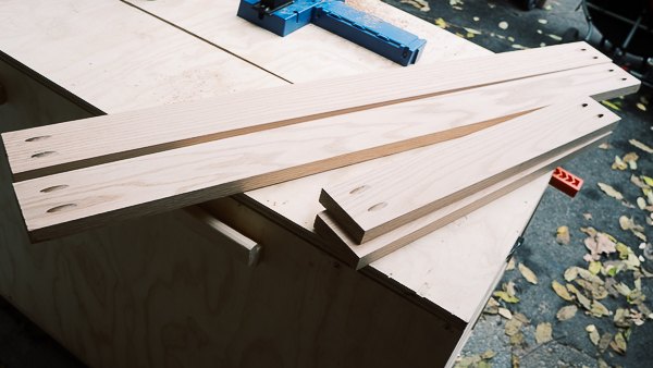 how to make an easy modern dining table with limited tools