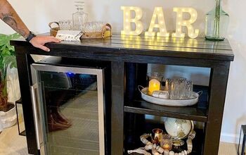 Rustic Fridge Bar / Coffee Bar