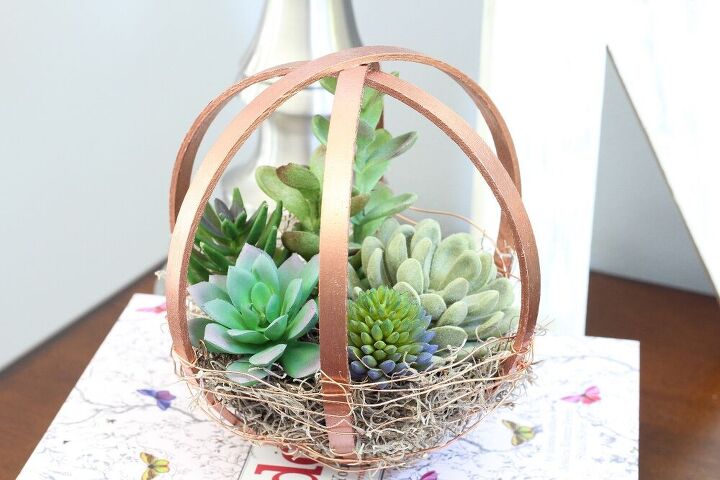 s 10 pretty alternatives for people who are tired of killing succulents, DIY a stunning succulent terrarium from an embroidery hoop
