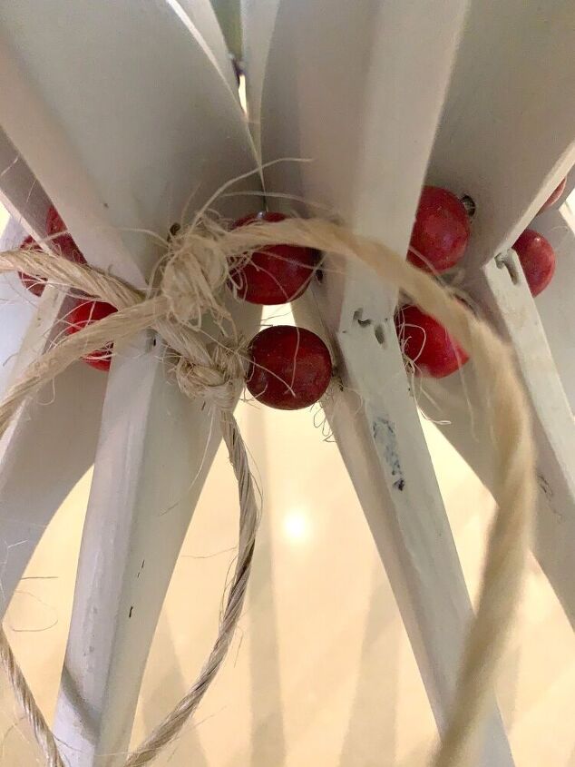 clothes hanger side table