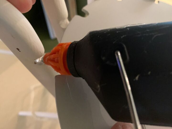 clothes hanger side table