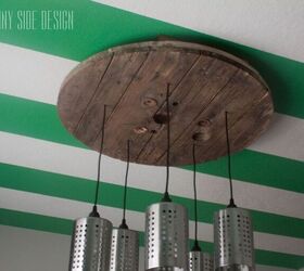 s 12 reasons why we re on the hunt for cable spools this week, DIY an industrial light fixture from repurposed materials