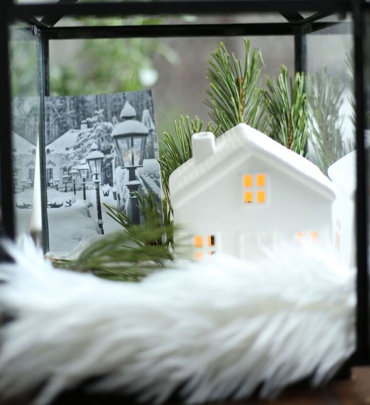 s 25 budget ways to make your home feel cozier this winter, Create a cozy winter themed lantern