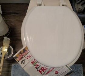 wallpapering my toilet lid